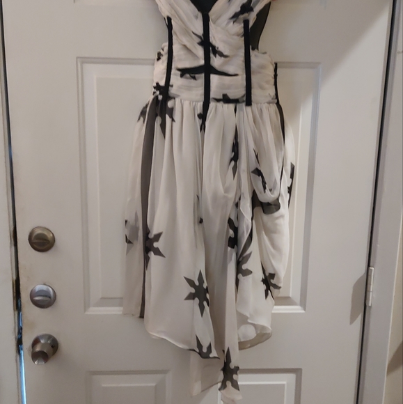 Gorgeous Silk Punk Narcisco Rodriguez Evening Cocktail Y2K Corset Dress - Picture 2 of 11